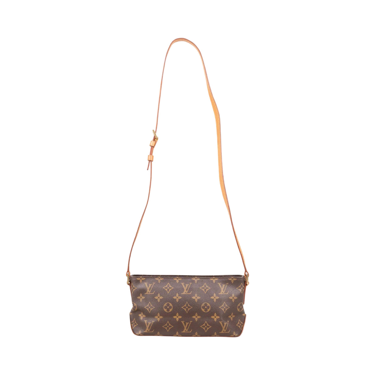 Louis Vuitton Canvas Pristine Trotteur Monogram Crossbody