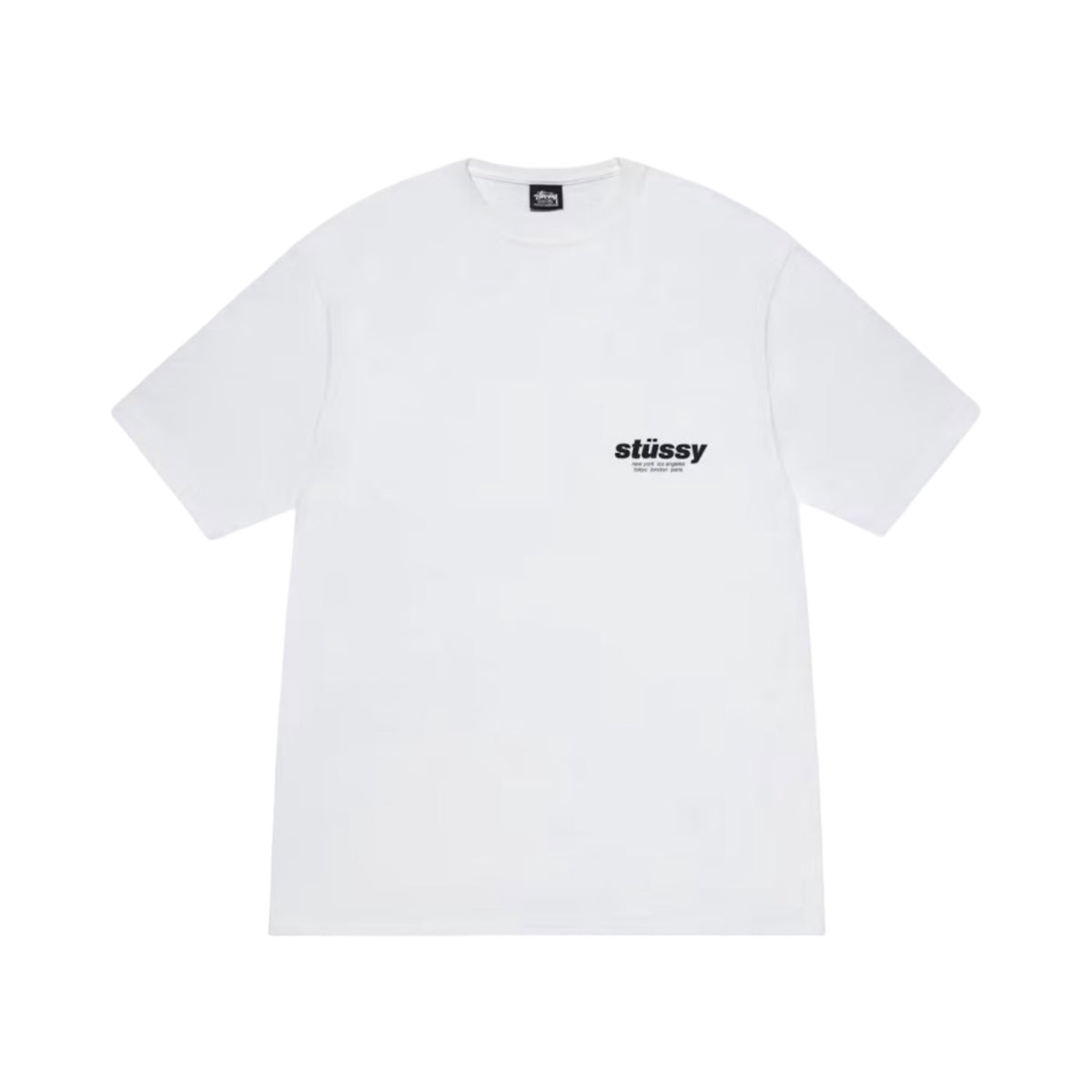 Stussy Rollers Tee White