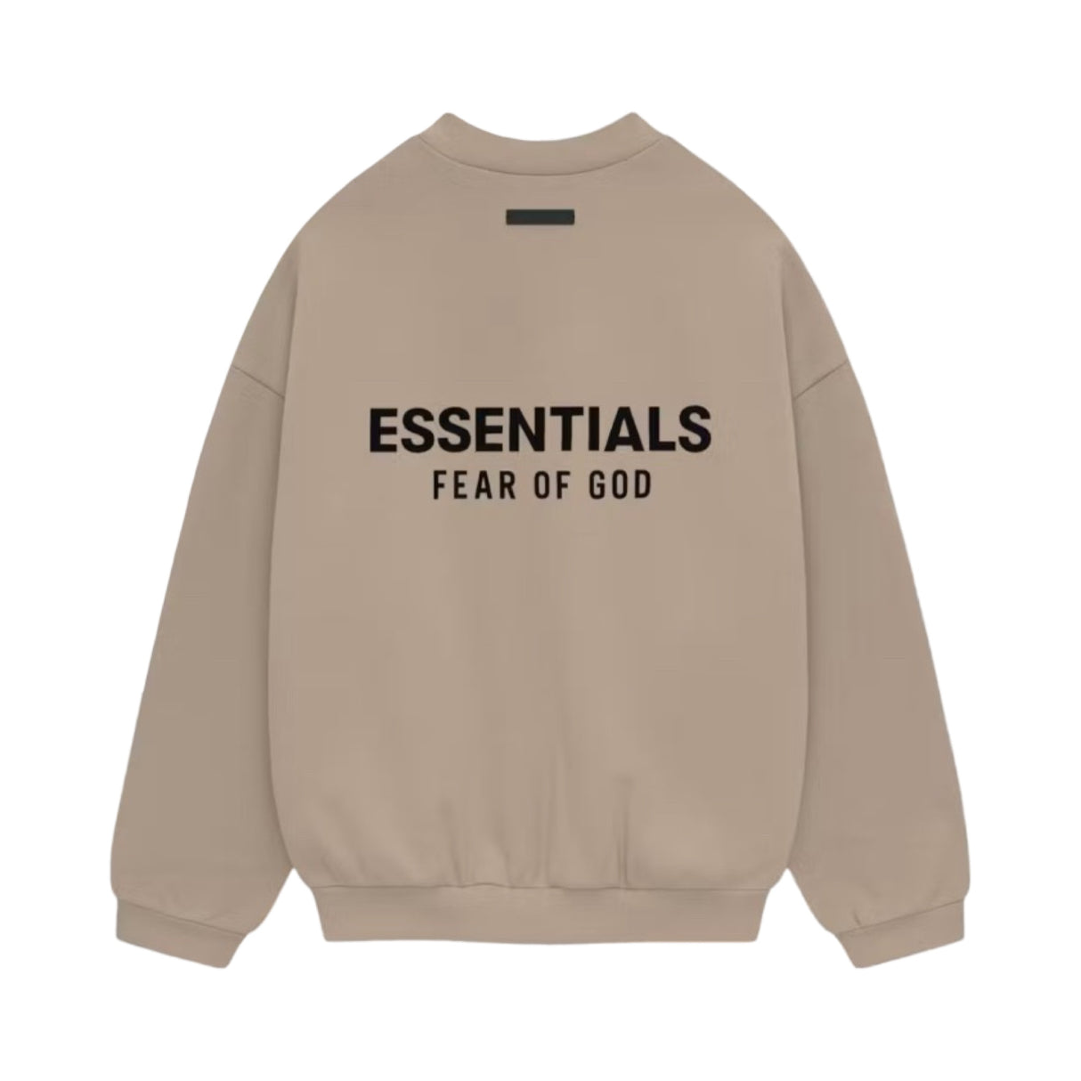 Fear of God Essentials Fleece Crewneck Desert Sand