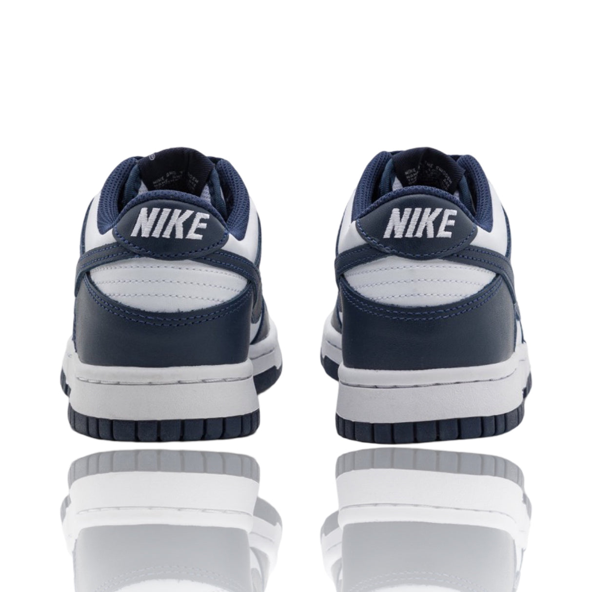 Nike Dunk Low White Midnight Navi GS