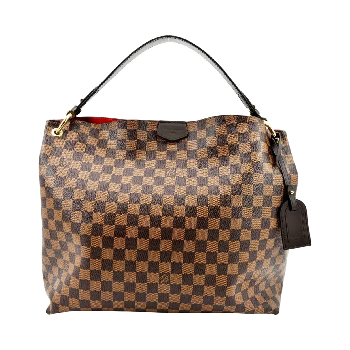 Louis Vuitton Graceful MM Damier Ebene Shoulder Bag