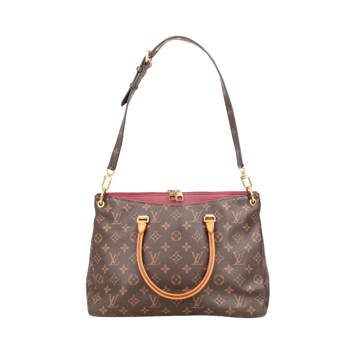 Louis Vuitton Canvas Pallas MM Monogram