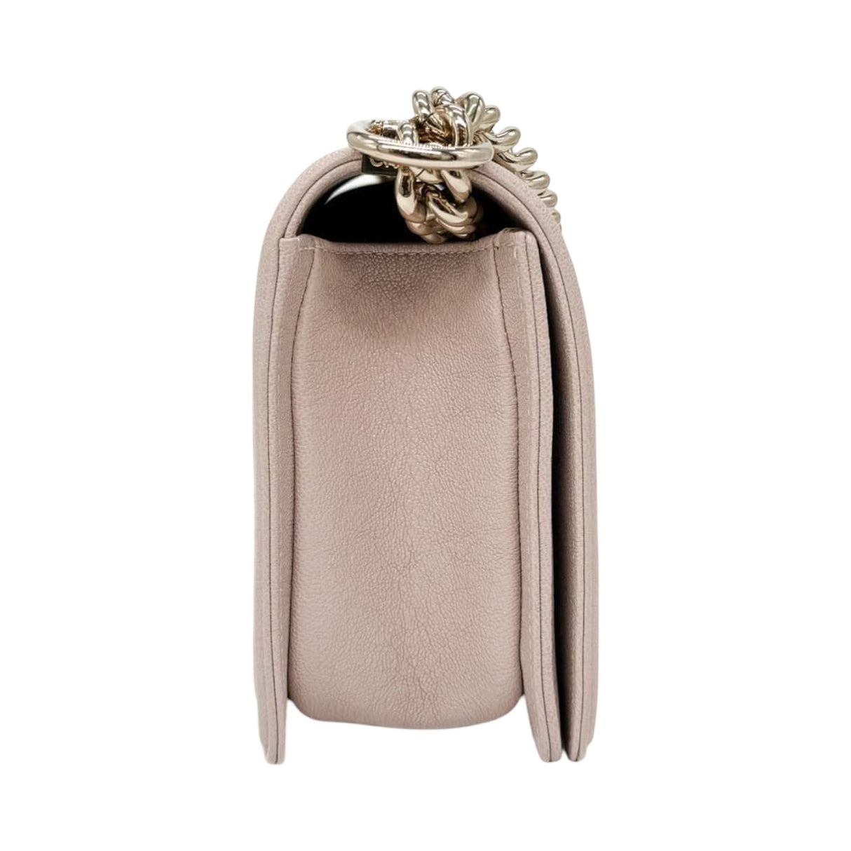 Chanel Boy Blush Nude Caviar Leather