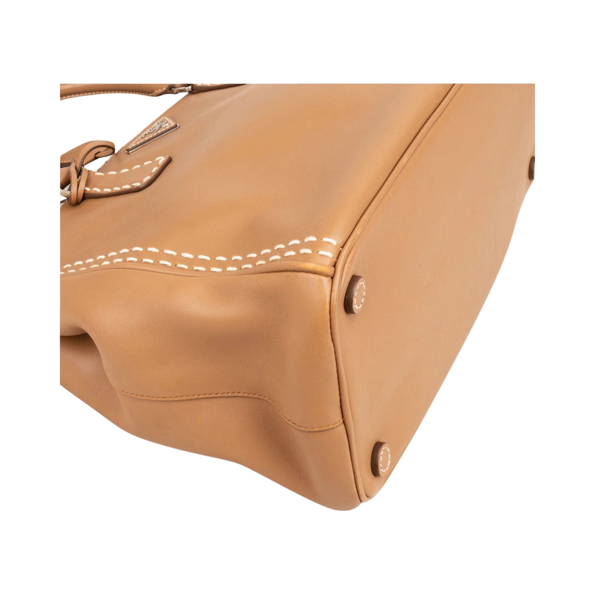 Prada Galleria Stitching Leather Pristine Handbag