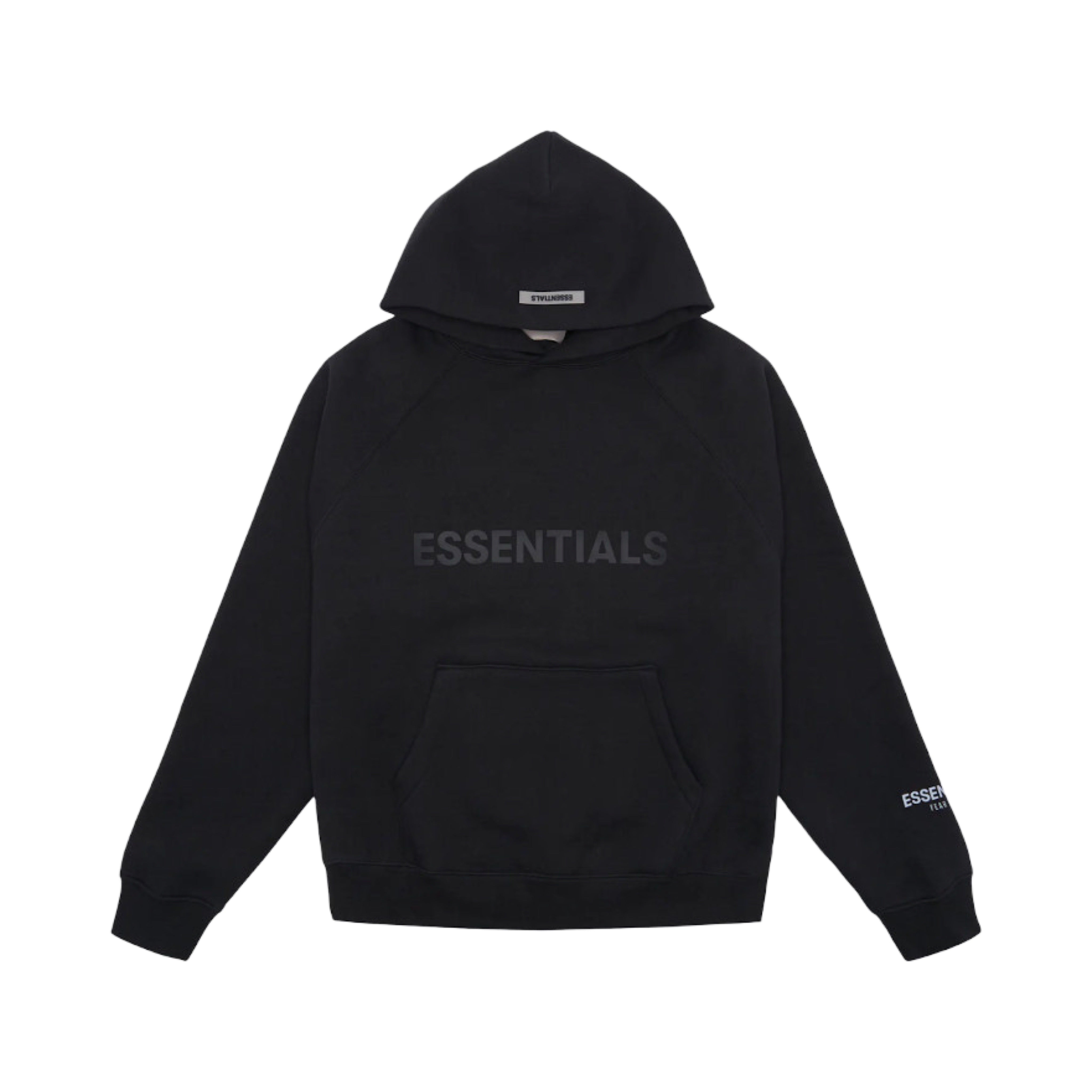 Fear of God Essentials Hoodie 3D Front Print Black – YOURFAULT