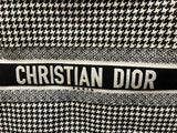 Dior Tote Book Large Houndstooth