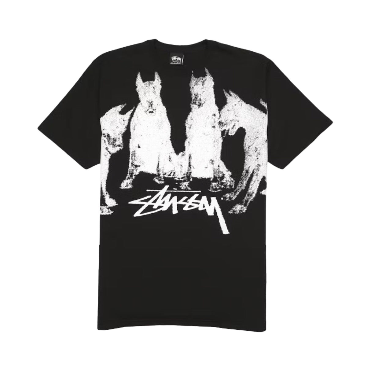 Stussy Doberman Tee Black