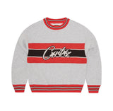 Corteiz Vintage Uni Crew Sweater Heather Grey