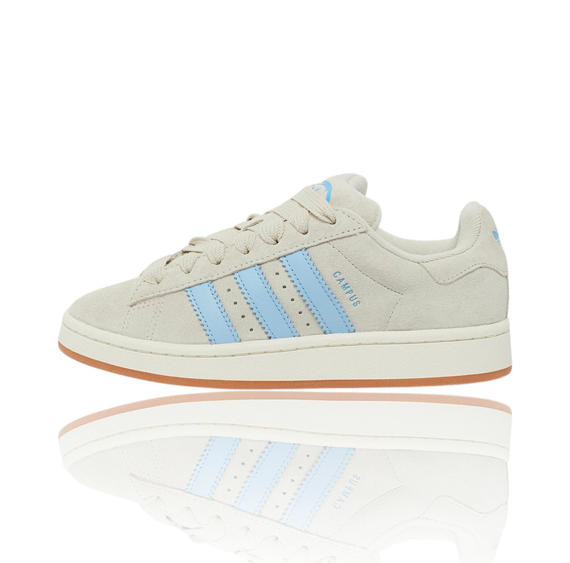 Adidas Campus 00s Crystal White Ice Blue – YOURFAULT