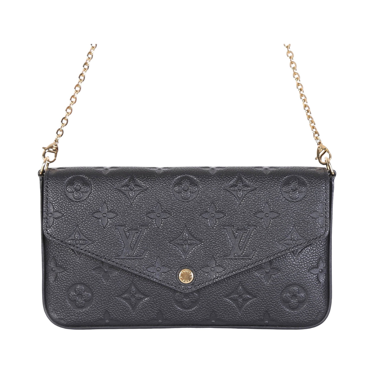 Louis Vuitton Empreinte Leder Felicie Schwarz