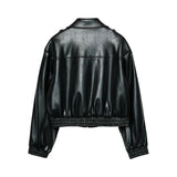 Stradivarius Kunstlederjacke