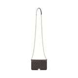Chanel Quilted Caviar Leather Boy Wallet on Chain Crossbody Bag