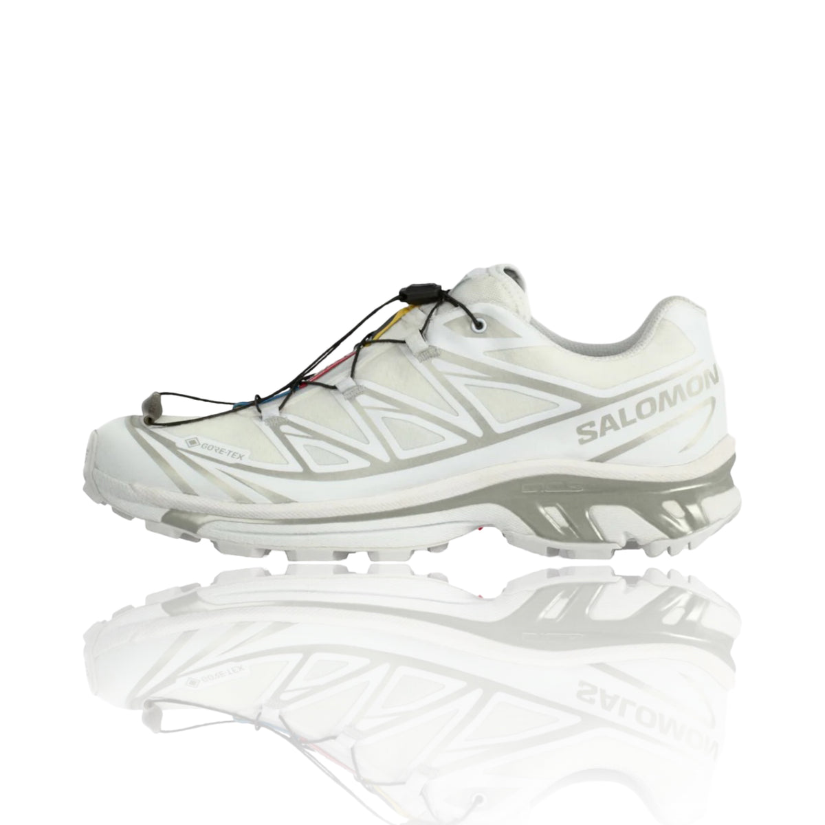 Salomon XT-6 Gore-Tex White Silver