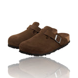 Birkenstock Boston Clogs Carafe Tonal Fb Veloursleder