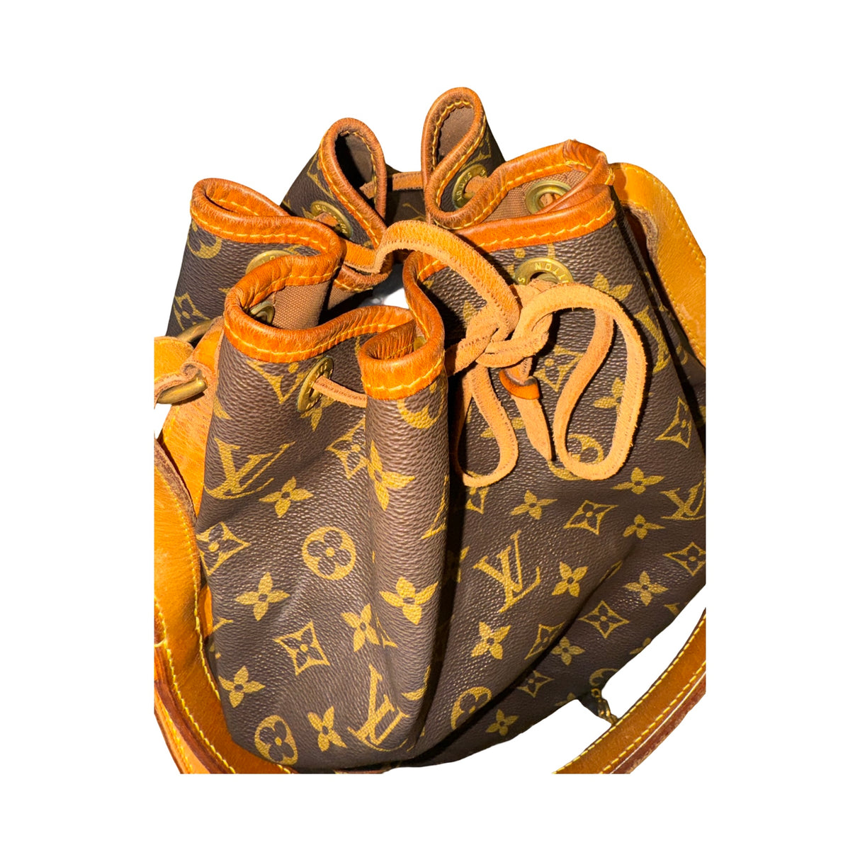 Louis Vuitton Canvas Sac Noe Grande Monogram Crossbody Bag