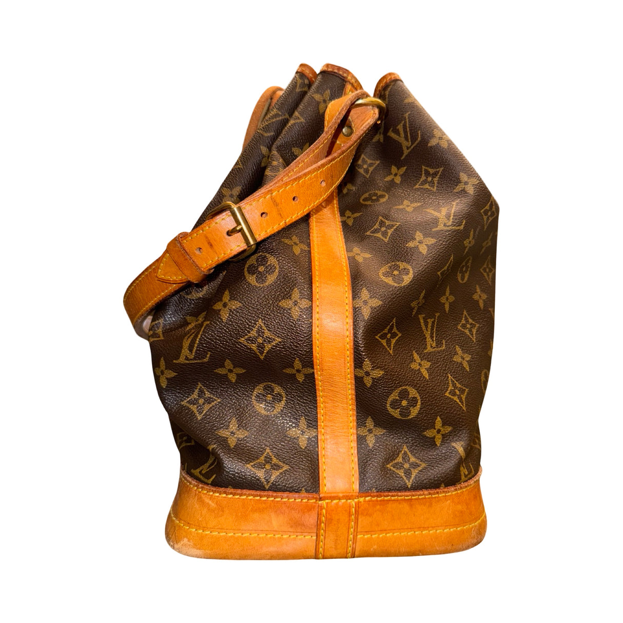 Louis Vuitton Canvas Sac Noe Grande Monogram Crossbody Bag