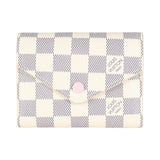 Louis Vuitton Victorine Wallet Damier Azur Rose Ballerine