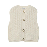 Stradivarius Weste Mottled Beige