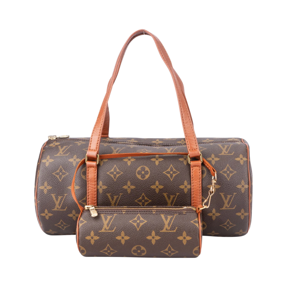 Louis Vuitton Canvas Monogram Papillon Handtasche Set