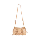 Miu Miu Vitello Lux Leather Small Satchel Handbag