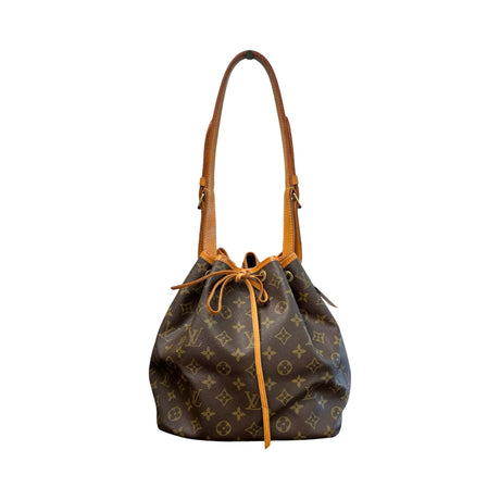 Louis Vuitton Canvas Sac Noe Petit Monogram Crossbody Bag