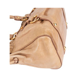 Miu Miu Vitello Lux Leather Small Satchel Handbag