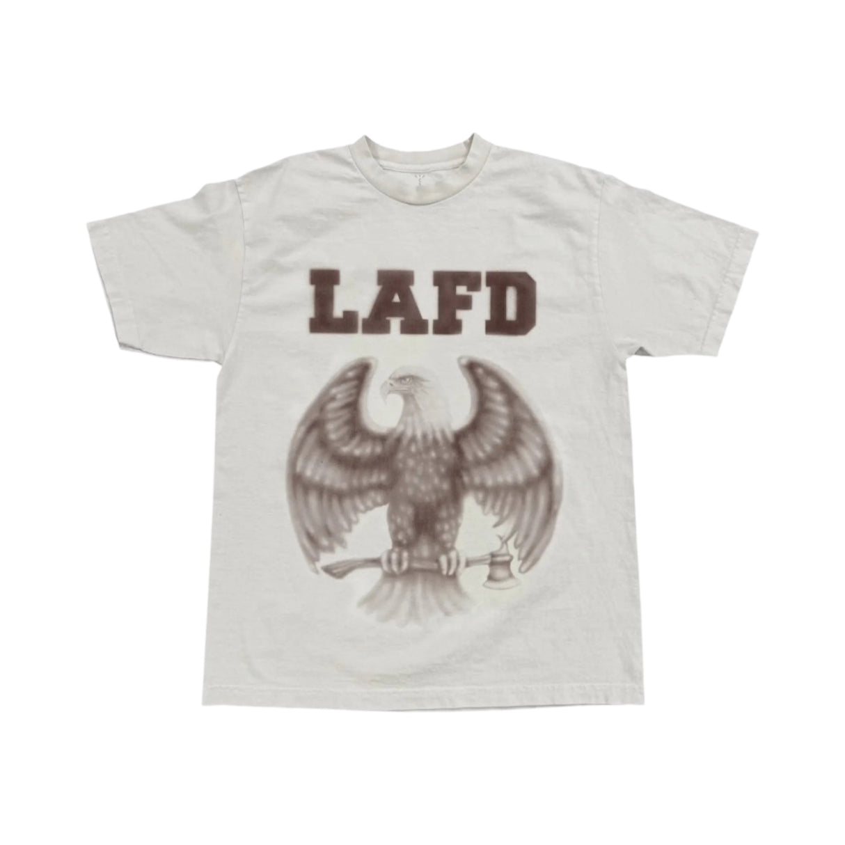 Travis Scott LAFD Shirt Weiß