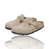 Birkenstock Boston Clogs Leve Braided Veloursleder