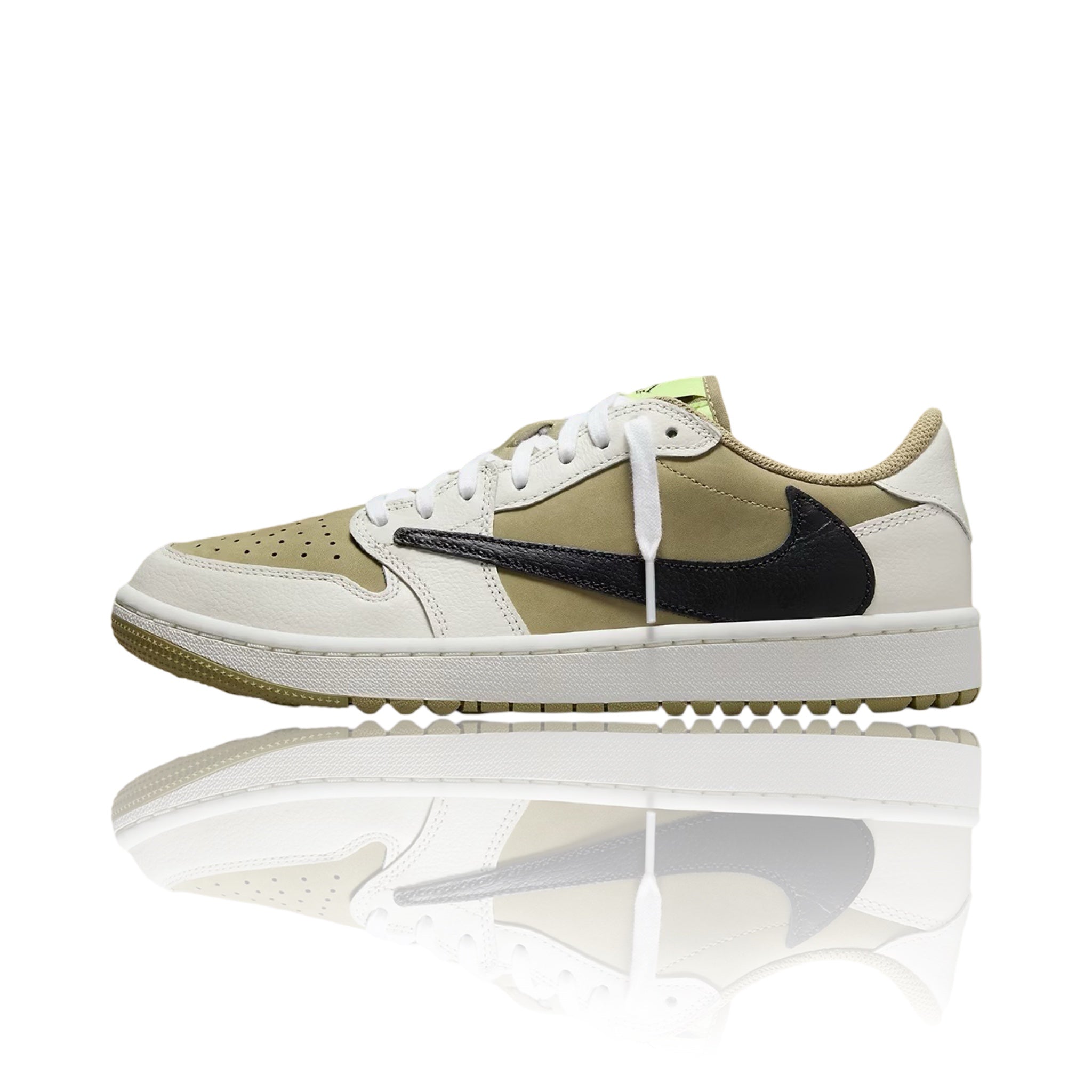 Travis Scott x Air Jordan 1 Retro Low OG Golf 'Neutral Olive
