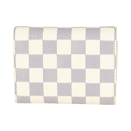 Louis Vuitton Victorine Wallet Damier Azur Rose Ballerine