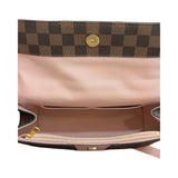 Louis Vuitton Bond Street Damier Ebene Canvas Rose Ballerine