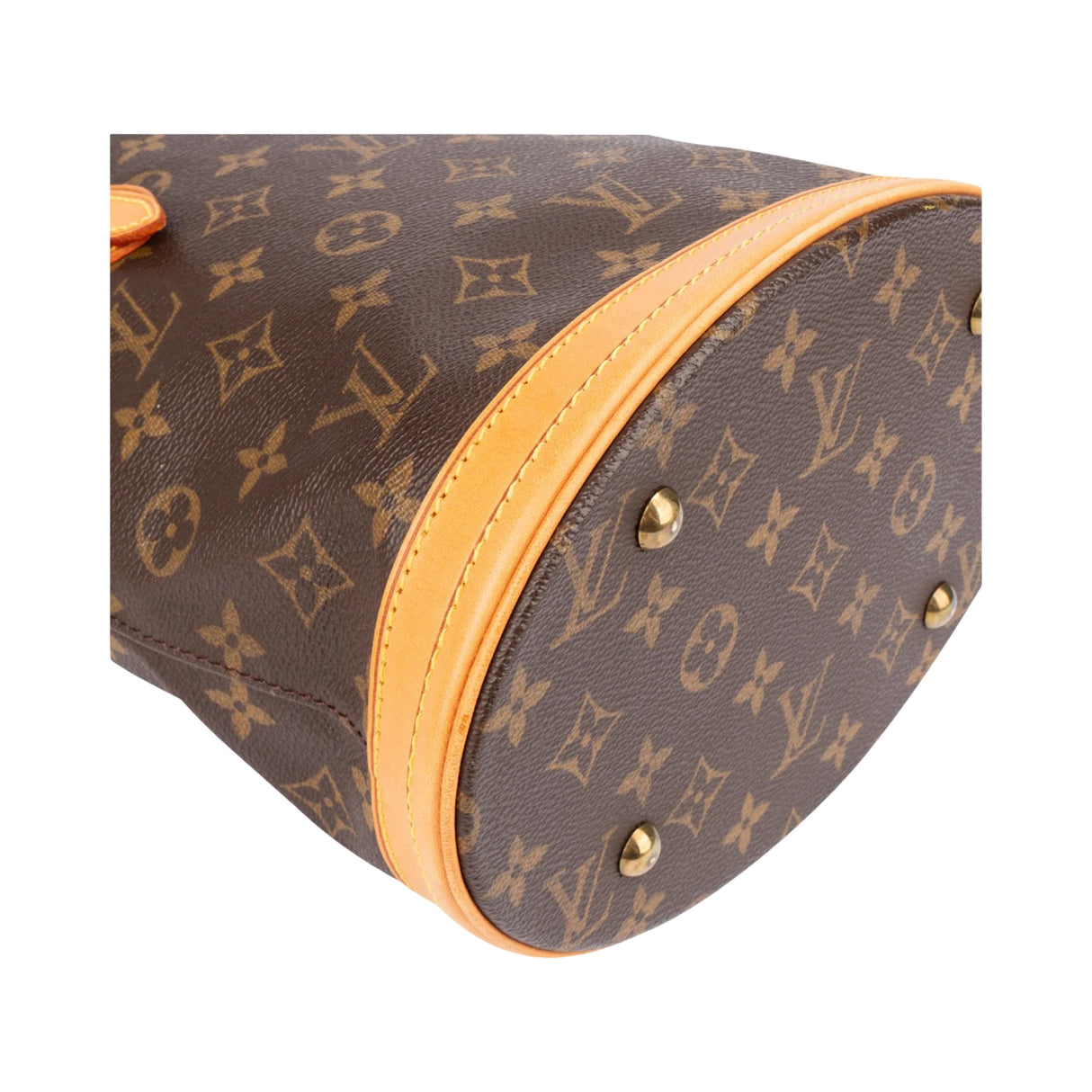 Louis Vuitton Canvas Monogram Bucket Bag PM Handbag