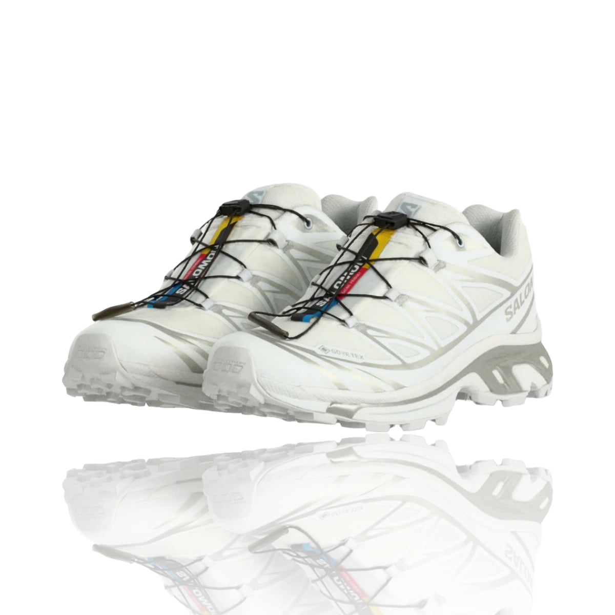 Salomon XT-6 Gore-Tex White Silver