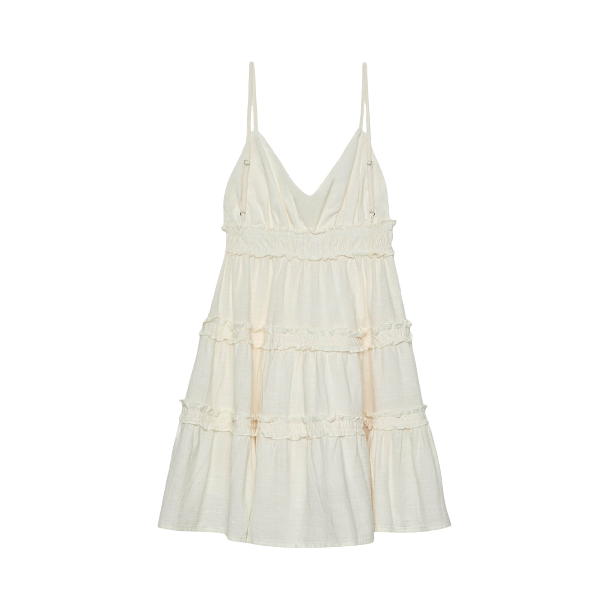 Stradivarius Freizeitkleid with Ruffles
