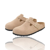 Birkenstock Boston Clogs Sandcastle Veloursleder