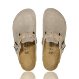 Birkenstock Boston Clogs Leve Braided Veloursleder