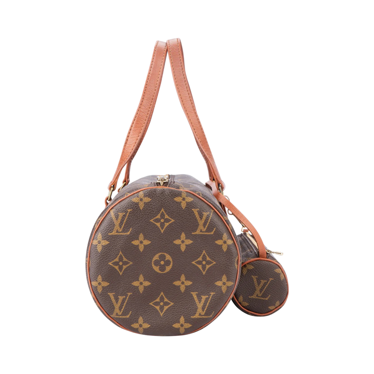 Louis Vuitton Canvas Monogram Papillon Handtasche Set