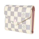 Louis Vuitton Victorine Wallet Damier Azur Rose Ballerine