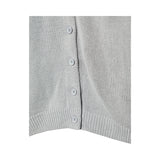 Stradivarius Strickjacke light grey