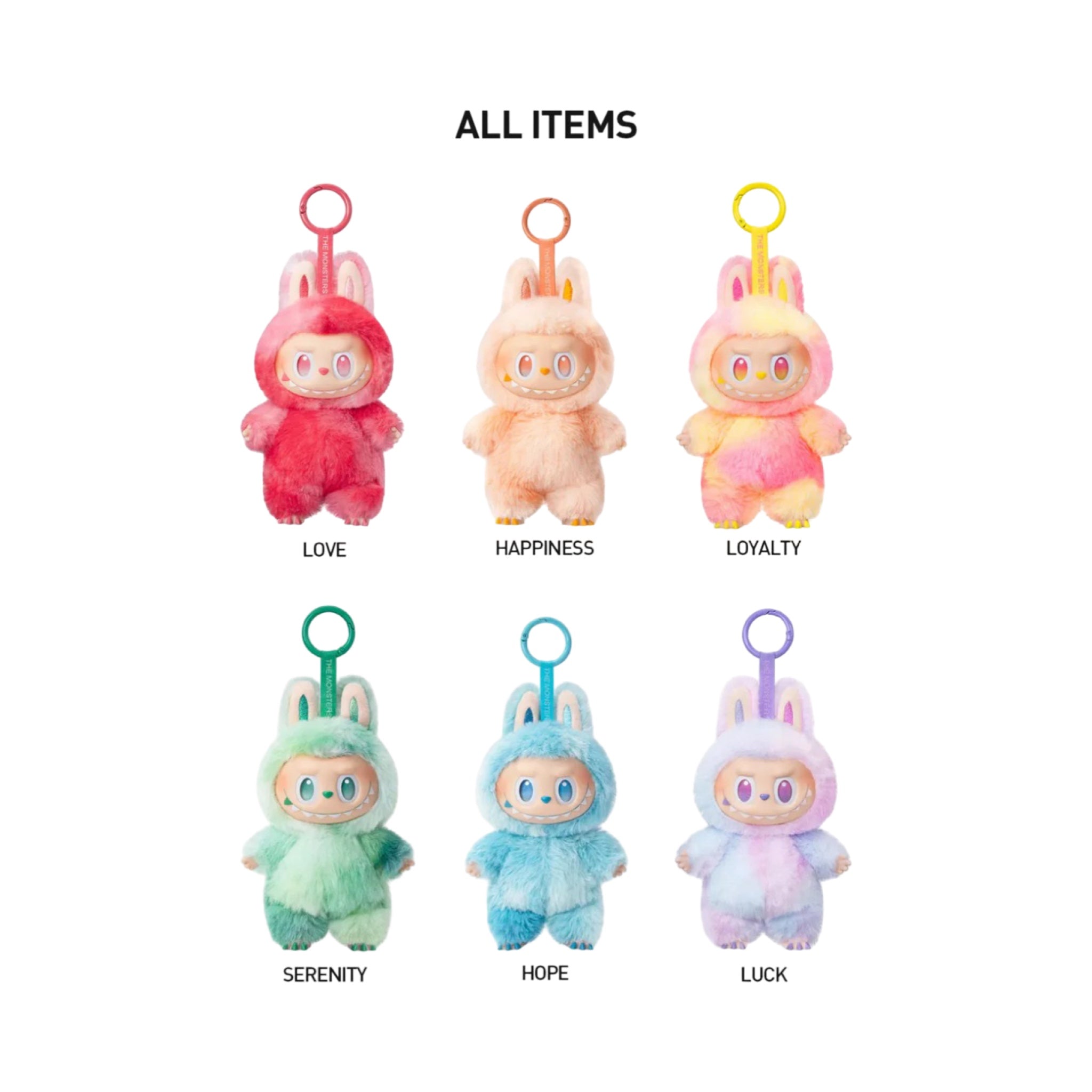 LABUBU THE MONSTERs big into energyラププ THE MONSTERS Big into Energy Series-Vinyl Plush Pendant Blind Box