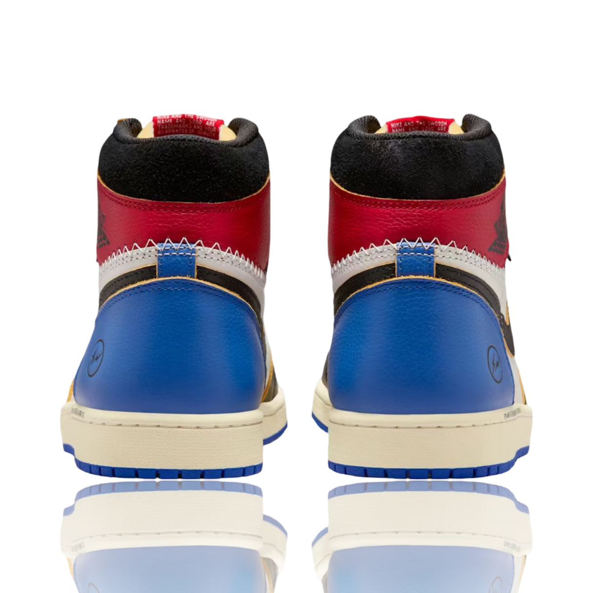 Jordan 1 Retro High OG Fragment x Union LA Black Varsity Red