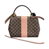 Louis Vuitton Bond Street Damier Ebene Canvas Rose Ballerine