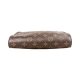 Louis Vuitton Canvas Pristine Pochette Homme Clutch Monogram