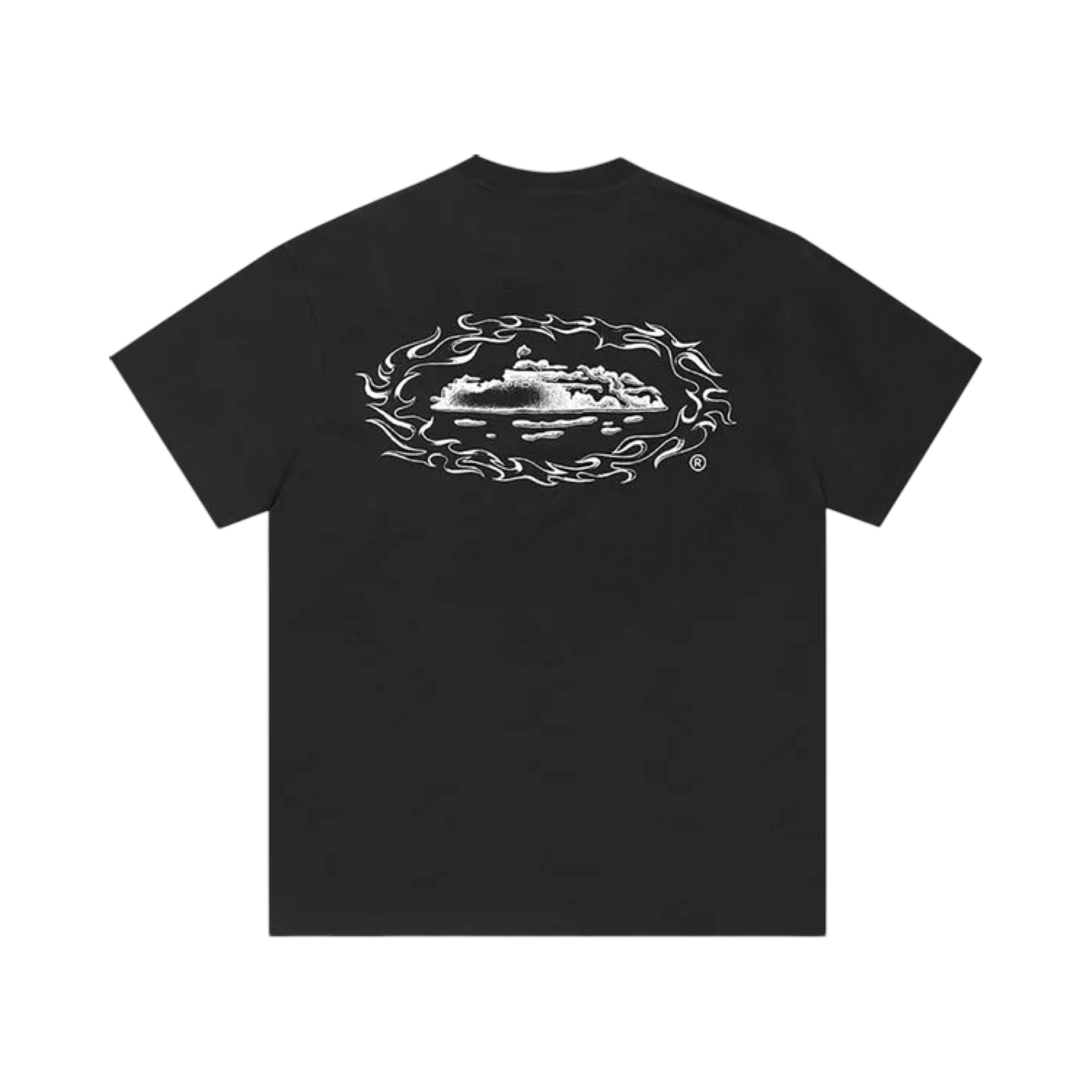 Corteiz Flamed Alcatraz Tee Black – YOURFAULT
