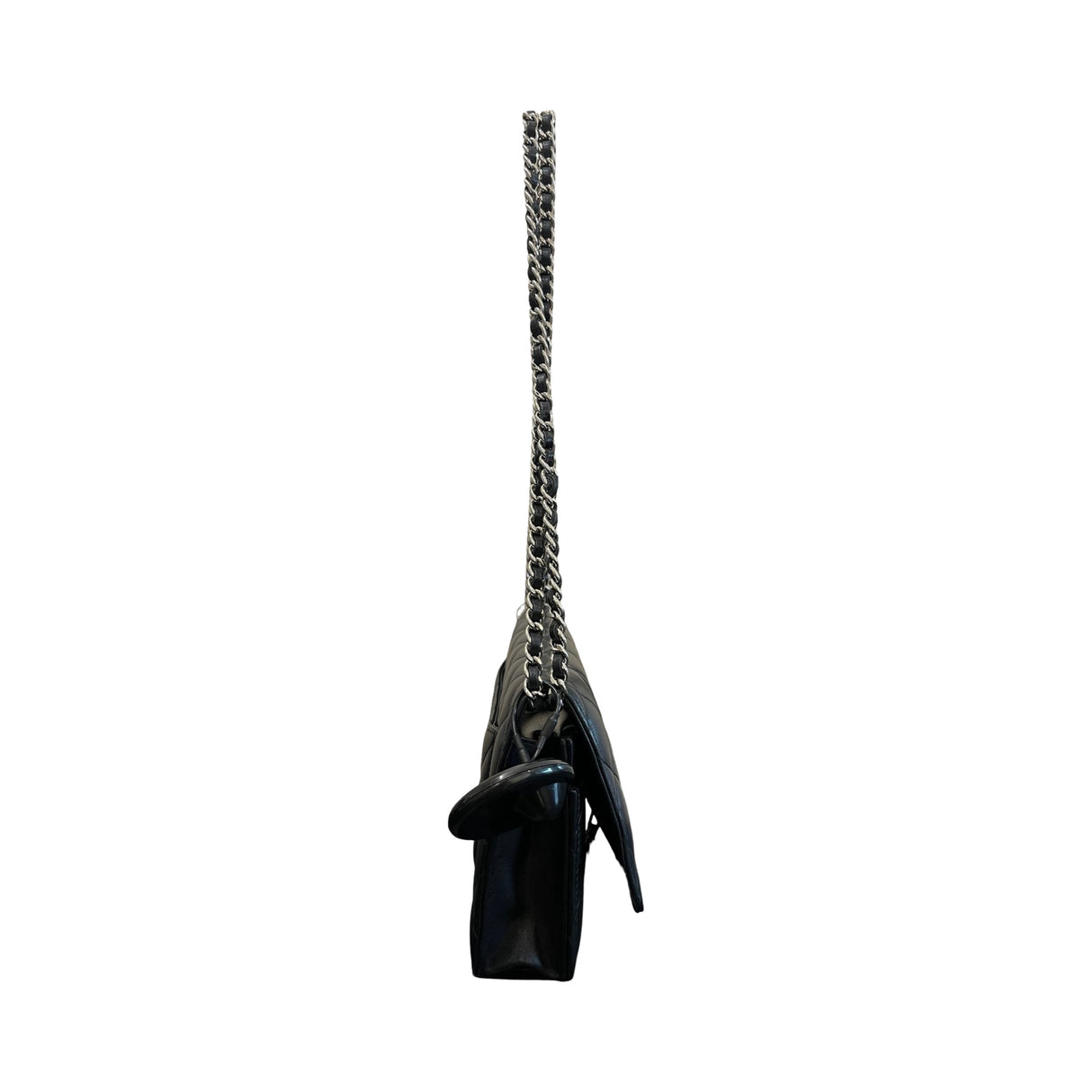 Chanel Timeless Wallet On Chain Lammleder Schwarz