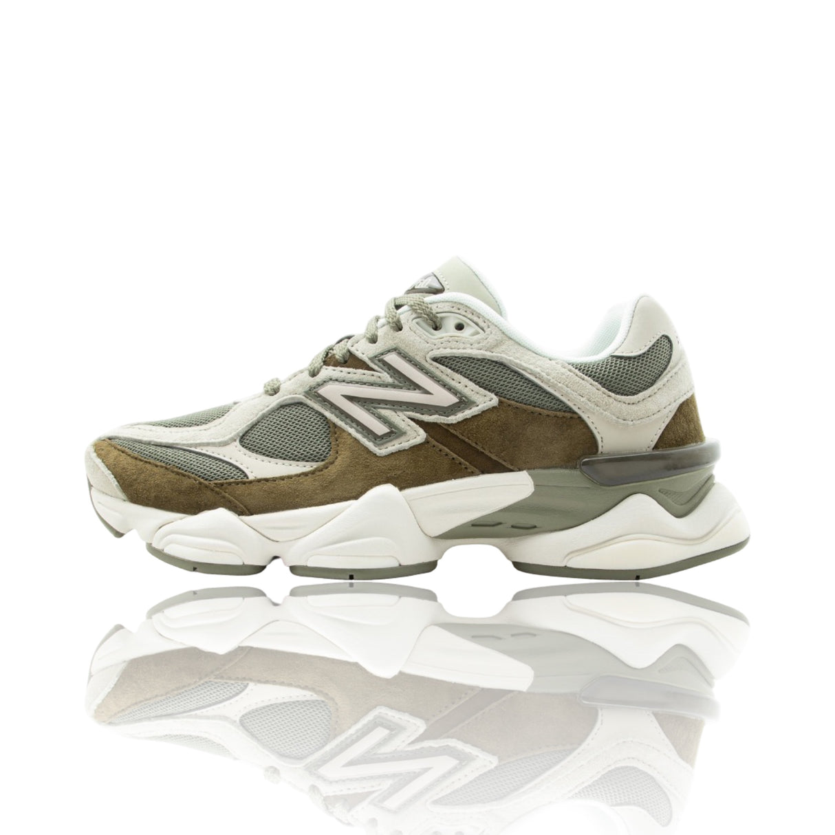 New Balance 9060 Dark Olive Moss Green