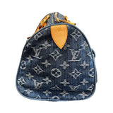 Louis Vuitton Monogram Denim Neo Speedy Blue