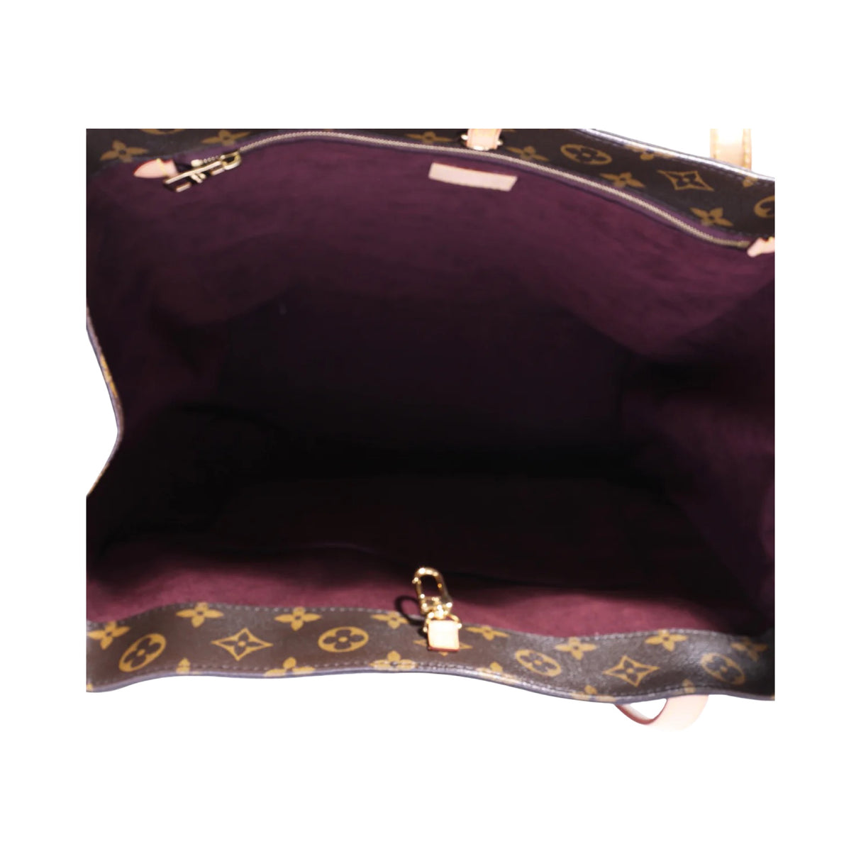 Louis Vuitton Canvas Voltaire Monogram Handbag