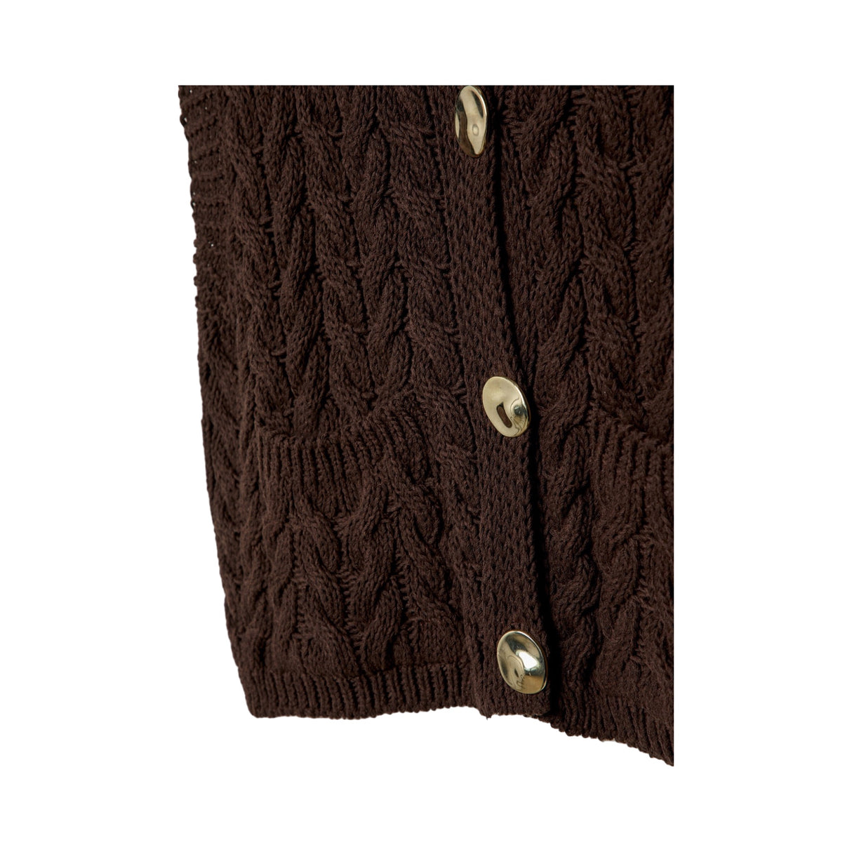 Stradivarius Weste Mottled Brown