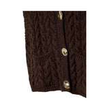 Stradivarius Weste Mottled Brown